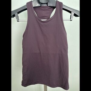Lululemon Athletica Fitted Purple Tank Top